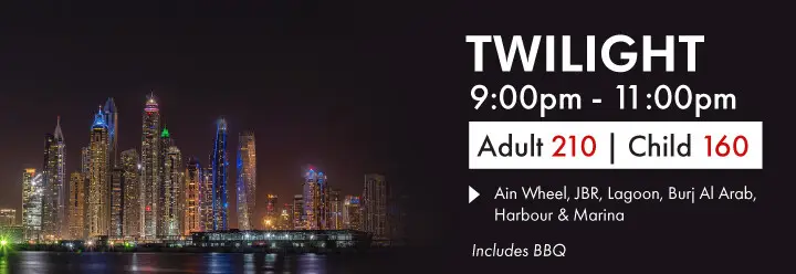 Dubai Yacht Twilight