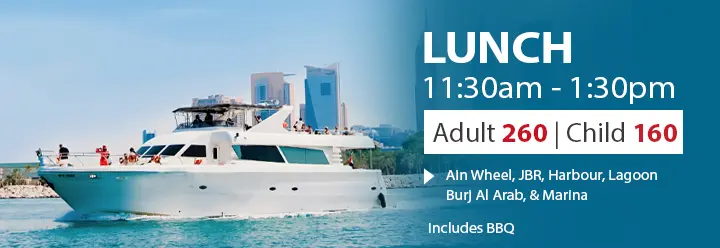 Dubai Yacht Lunch