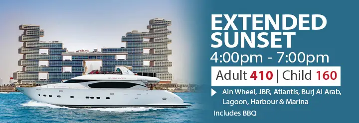 Dubai Yacht Extended Sunset